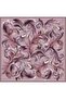 Abstract Patterned Pure Silk Twill Scarf 9423D 87 - 4