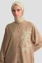 تونيك مطرز 25KD9020 بيج - 3