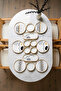 Axial Stackable Breakfast Set - Luxury Breakfast Serving Plate Set - 2