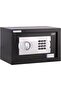Small Safe Box with Digital Keypad and Key Lock RB-20EG (20x31x20cm) Black
