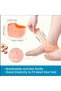 Yiwu 2Pcs Silicone Heel Cushions - Thickly Padded and Breathable with Bone Spurs Protector - 5