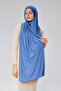 Women's Hijab Combed Shawl Ready Practical Snap-On Easily Wear Long Four Seasons Cotton Shawl - 3