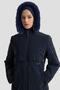بغطاء رأس مبطن 25KD2402 أزرق داكن - 4