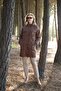Pul Embroidered Quilted Lining Coat