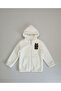 Labubu Embroidered Plush Hooded Girls' Cardigan - 2