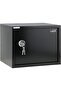 Safe Box Large with Key Lock, A4 Document Locker RB30KCN (30x38x30cm) Black