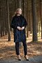 Sleeve Tricot Detail Coat - 2