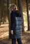 Sleeve Tricot Detail Coat - 5