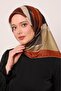 Geometric Classic Pattern Sparkling Crystal Scarf