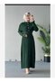 Cape Knitwear Dress Women's Knitwear Set - 2