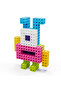 مجموعة مكعبات وردية 200 قطعة 50812 - 2