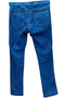 Girl's Jeans-Looking Transitional Blue Color Leggings - 2