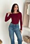 Buzyy Boat Neck Long Sleeve Blouse - 5