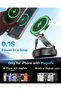MagSafe Car Mount Charger — 15W Magnetic Wireless Car Charger Vacuum Phone Holder - 5
