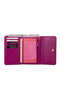 Fuchsia Genuine Leather Women's Wallet - S1Cb00005730-J7E - 4