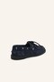 Lacivert Süet Mona Deri Loafer - 4