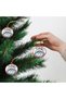 Ho Ho Ho - Pine Tree Ornament Set of 3
