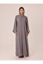 Platinum Lace Embroidered Abaya - 6