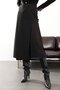 Black Ripped Tulle Midi Skirt 1099 - 2