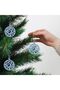 Christmas Ball-Silver-Pine Tree Ornament 3-Piece