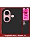 iPhone 16 Liquid Silicone Case with Microfiber Lining (Color Black) - 6