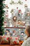 Winter Tale Glass Sticker Set – Cute Animals and Children Figures, Double-Sided Printing, 98 Pieces - 3