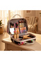 Printed Splash Paint Hard Shell 10 Inch Beauty Case Lightweight Luggage, Combination Lock - 2