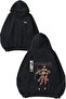 Hanabi Mlbb Design Back Printed Black Hooded Sweatshirt