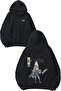 Miya Mlbb Design Back Printed Black Hooded Sweatshirt