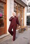 Women's Modest Tracksuit Set Zip Neck - 3
