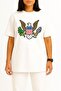 Oversized American Bald Eagle Chest Design Unisex T-Shirt - 2