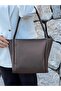 Paula Model Brown Women's Hand and Shoulder Bag - 3