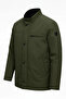 Men's Regular Fit Inner Pocket Zippered Water Repellent Basic Casual Jacket Style Coat - 2