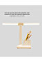 مصباح مكتبي فاخر مع حامل قلم وحامل هاتف - إضاءة LED قابلة للتعتيم، تصميم صديق للعين - 5