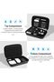 Hard Travel Electronic Organizer Case for Chargers & Accessories - Black - 2