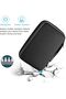 Hard Travel Electronic Organizer Case for Chargers & Accessories - Black - 5