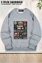 Unisex Friends, Central Perk, Series Printed Oversized Crew Neck Sweatshirt