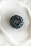 Gray Color Matte Appearance Practical Hair Clip - 2