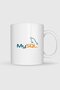 كوب مصمم بشعار Mysql