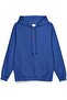 Heart of Dreams Printed Women/Men Unisex Oversized Hooded 3-Thread Sweatshirt - 3