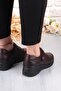 7313 Comfortable Flexible Non-Slip Sole Genuine Leather Women's Shoes - 5