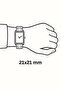 Premium Detailed Square Dial Stone Inlaid Women's Watch - 2