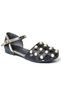 Girl's Pearled Evening Dress Shoes (Size Range 26-30) V.02P-30 - Black - 3