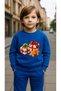 Children's Team Sweatshirt Cookie B Printed Girls Boys Crew Neck3 4-5-6-7-8-9-10-11-12Years