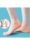 Skin Color Silicone, Heel Moisturizer, Heel Spur Pain and Anti-Crack, Heel Protector (1 Pair)