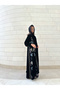 عباية مخملية مطرزة - 5