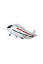 Foil Balloon White Airplane 80×40 cm Helium Compatible Birthday Concept - 2