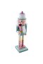 25 cm Wooden Nutcracker Figure – Handmade Christmas Decor, Decorative Christmas Puppet and Table Ornament - 3