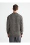LCWAIKIKI Classic Standard Fit Stand Collar Men's Knitwear Cardigan - 4