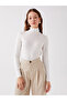 Lcwaikiki Basic Turtleneck Plain Long Sleeve Women's Knitwear Sweater (W3) - 2